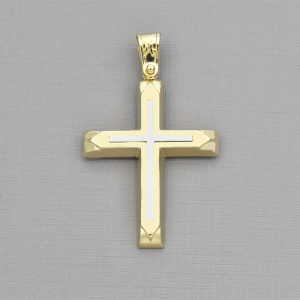 Σταυρός χρυσός Κ14 Κωδ. ΣΤΑΧ/410