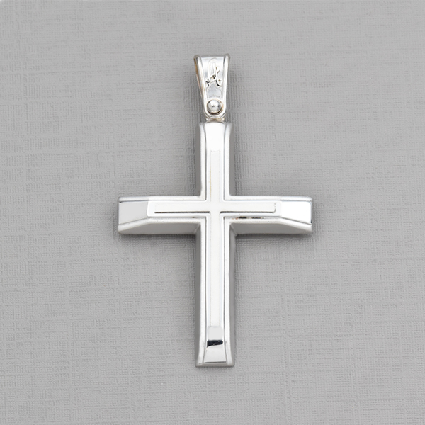 Σταυρός λευκόχρυσος Κ14 Κωδ. ΣΤΑΧ/413