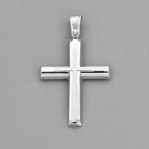Σταυρός λευκόχρυσος Κ14 Κωδ. ΣΤΑΧ/418