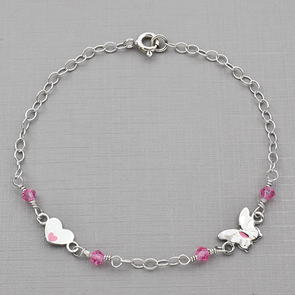 Βραχιόλι παιδικό ασημένιο  Κωδ. ΒΑΠ/184