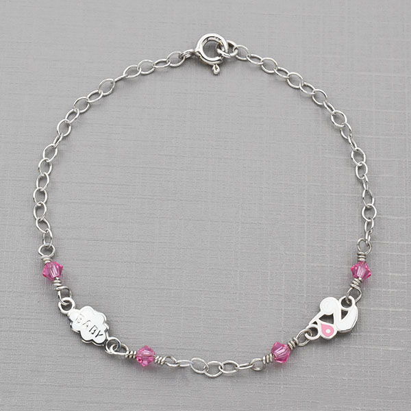 Βραχιόλι παιδικό ασημένιο  Κωδ. ΒΑΠ/190