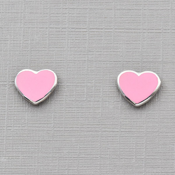 Σκουλαρίκια παιδικά ασημένια  Κωδ:  ΣΚΑΠ/106