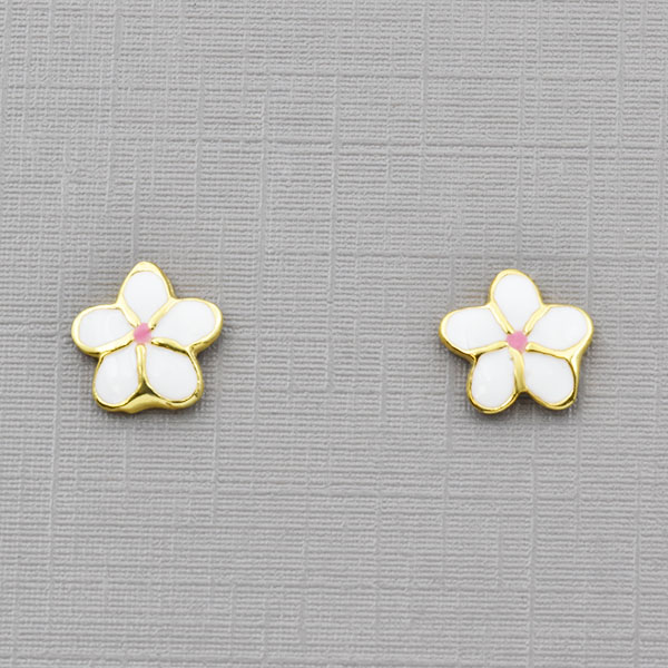 Σκουλαρίκια παιδικά ασημένια  Κωδ:  ΣΚΑΠ/107