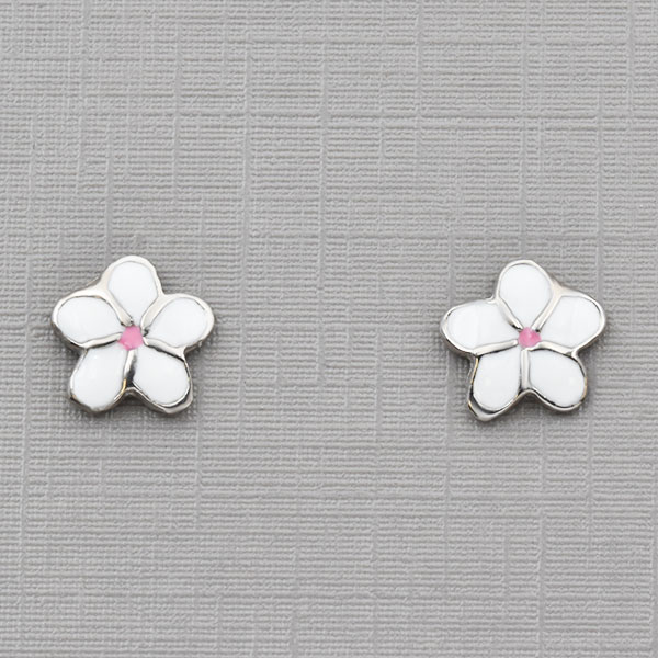 Σκουλαρίκια παιδικά ασημένια  Κωδ:  ΣΚΑΠ/108