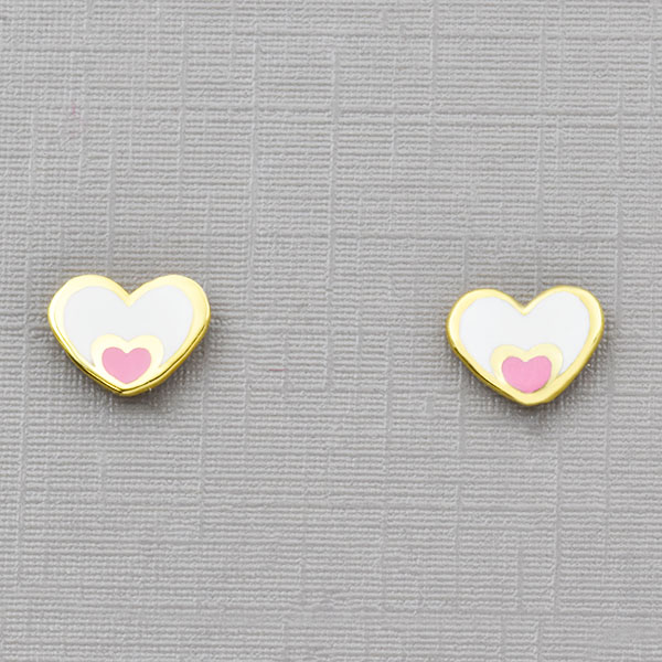 Σκουλαρίκια παιδικά ασημένια  Κωδ:  ΣΚΑΠ/113