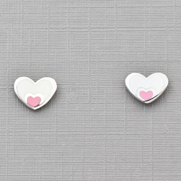 Σκουλαρίκια παιδικά ασημένια  Κωδ:  ΣΚΑΠ/114