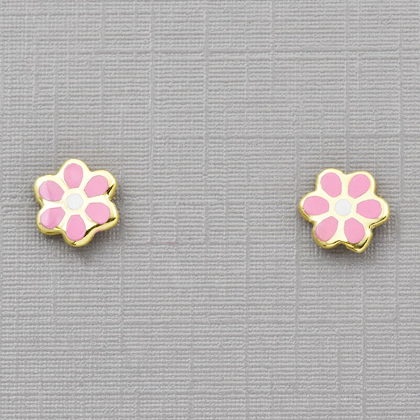 Σκουλαρίκια παιδικά ασημένια  Κωδ:  ΣΚΑΠ/115