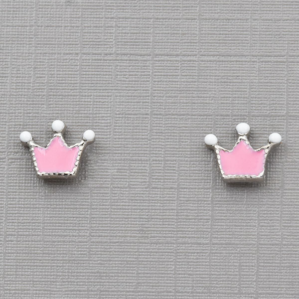 Σκουλαρίκια παιδικά ασημένια  Κωδ:  ΣΚΑΠ/125