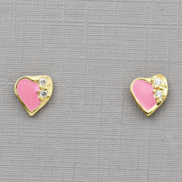 Σκουλαρίκια παιδικά ασημένια  Κωδ:  ΣΚΑΠ/127