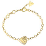 GUESS-STEEL-BY-YOUR-SIDE-JUBB06088JWYGL-Βραχιόλι-Χρυσό-Με-Καρδιά