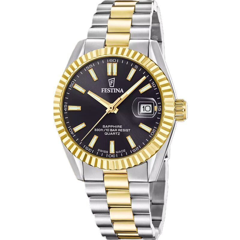 Ανδρικό ρολόι Festina Swiss Made Κωδ. F20085/C