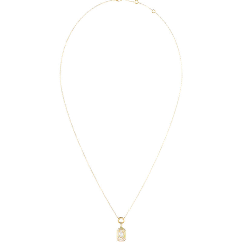 Κολιέ GUESS CRYSTAL LOVE  Κωδ. JUBN06351JWYGT/U