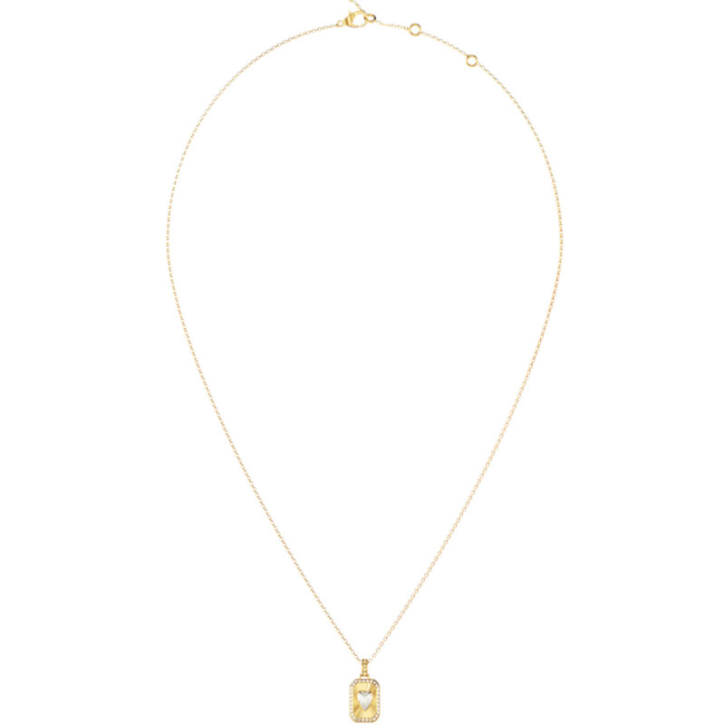 Κολιέ GUESS CRYSTAL LOVE  Κωδ. JUBN06353JWYGT/U
