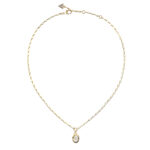 GUESS-STEEL-DIVINE-JUBN06314JWYGT-U-Κολιέ-Χρυσό-Με-Πέτρα