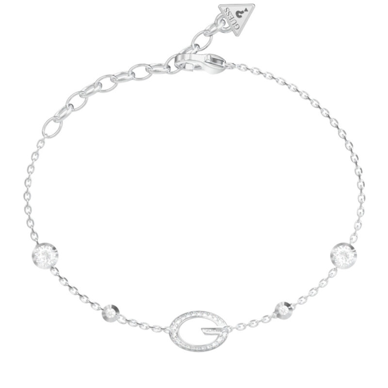 Γυναικείο βραχιόλι GUESS σε ασημί χρώμα
