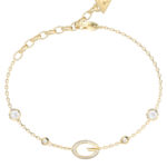 Γυναικείο βραχιόλι GUESS σε χρυσό χρώμα