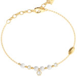 GUESS-STEEL-PEARLY-JUBB06481JWYGL-Βραχιόλι-Χρυσό-Με-Άσπρες-Πέρλες-Και-Κρεμαστή-Πέτρα